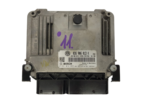 Moottorin Ohjausyksikkö VW 03G906013K 0281014883 Bosch main product photo