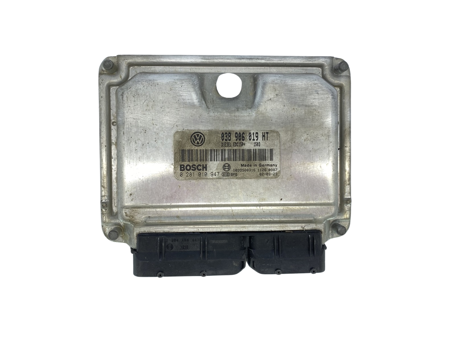 Ohjausyksikkö 038906019HT 0281010947 VW Skoda Seat Bosch 62864 main product photo