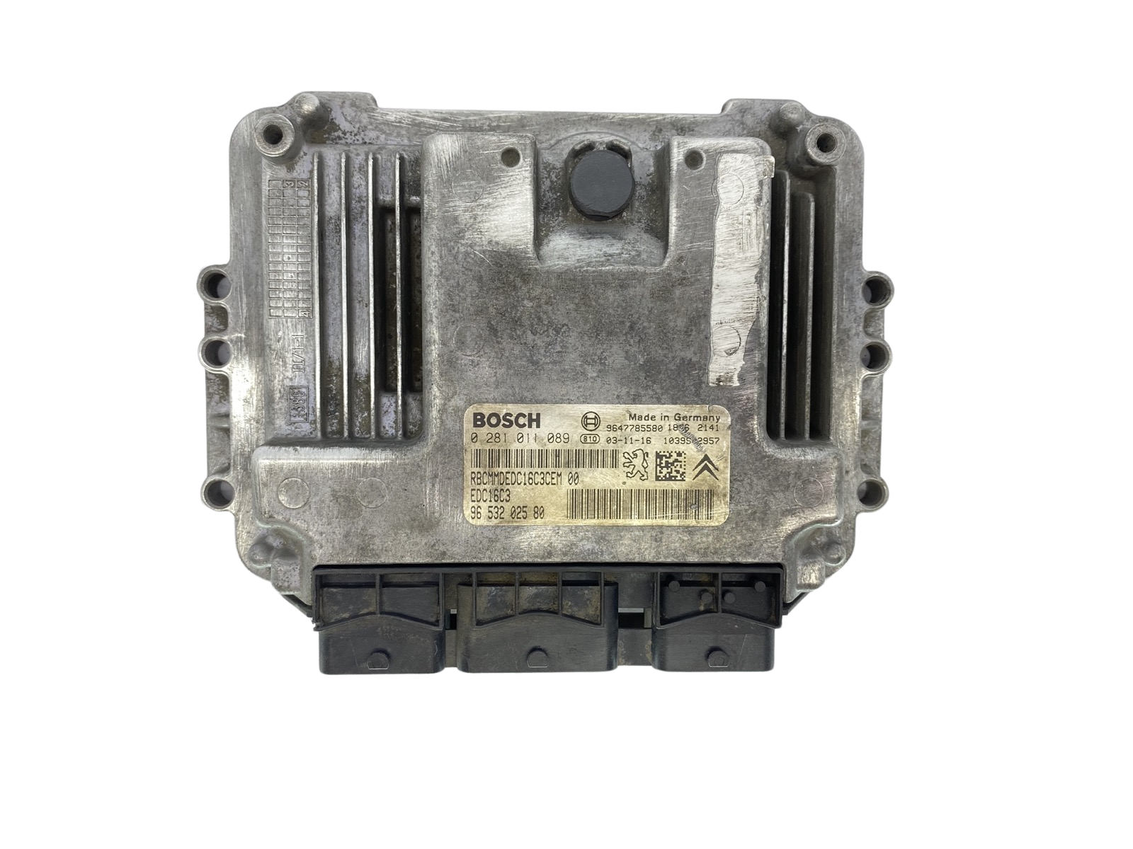 Ohjausyksikkö 0281011089 9653202580 9647785580 PSA Bosch 63896 main product photo