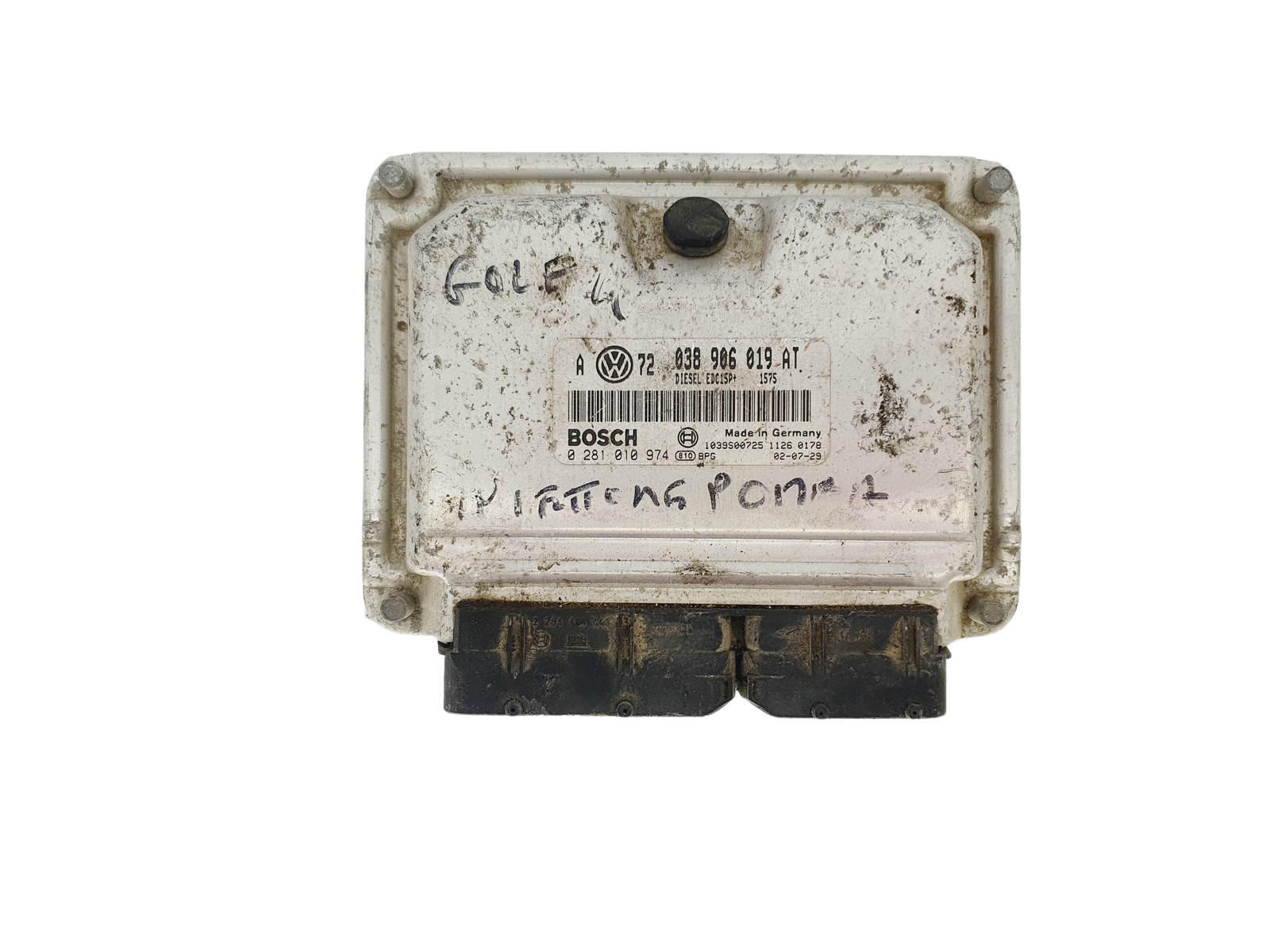 Ohjausyksikkö 038906019AT 0281010974 Volkswagen Bosch 37434 main product photo