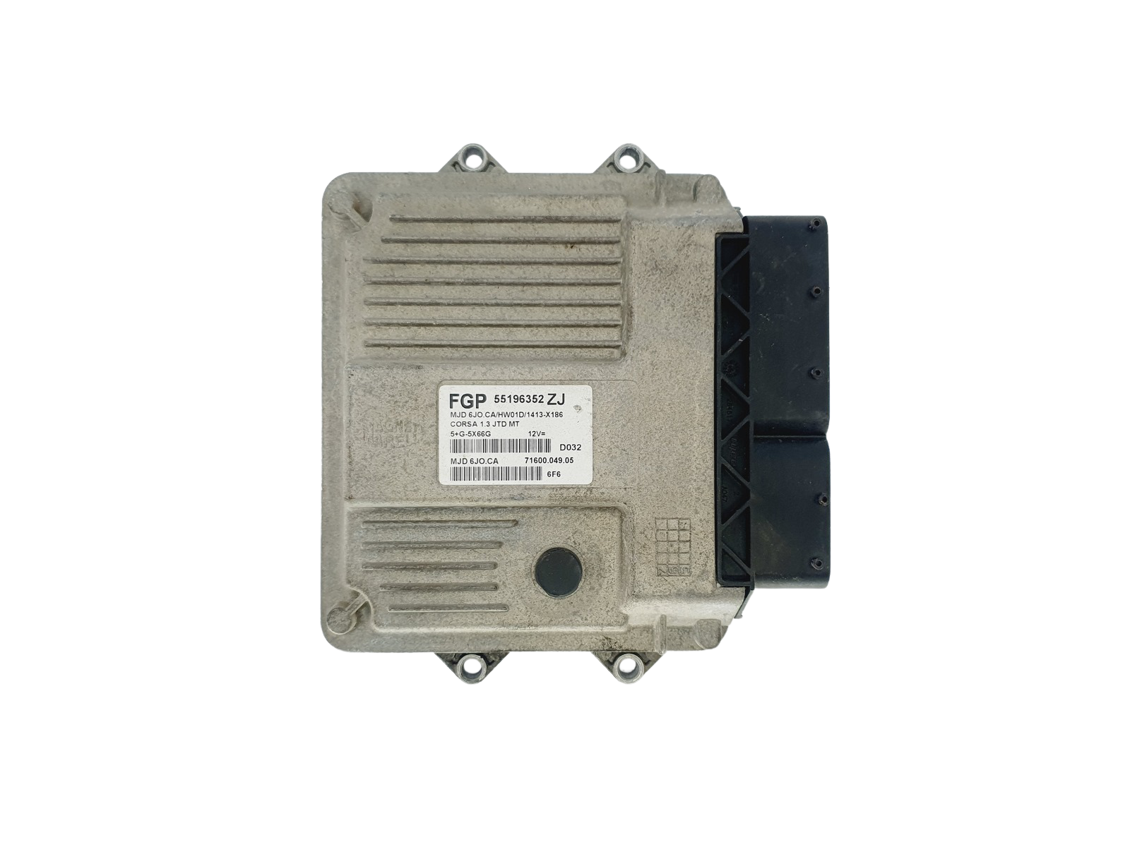 Ohjausyksikkö FGP 55196352 ZJ MJD 6JO.CA 34602 main product photo