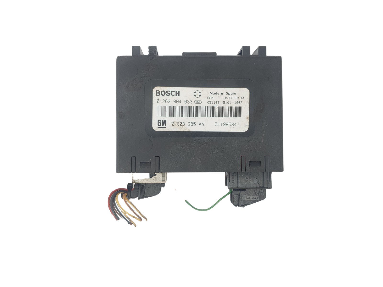 Ohjausyksikön moduuli Saab 12803285AA 0263004033 Bosch GM 40287 main product photo