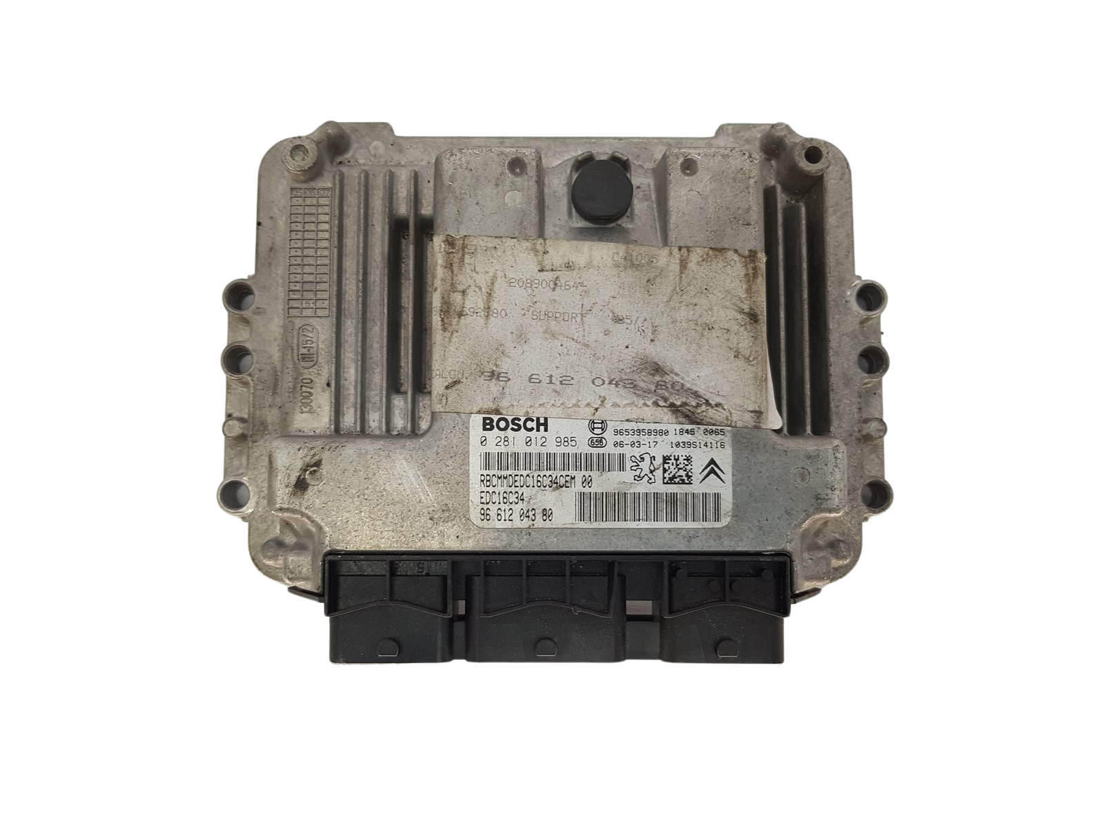 Ohjausyksikkö 0281012985 9661204380 9653958980 PSA Bosch 3361 main product photo