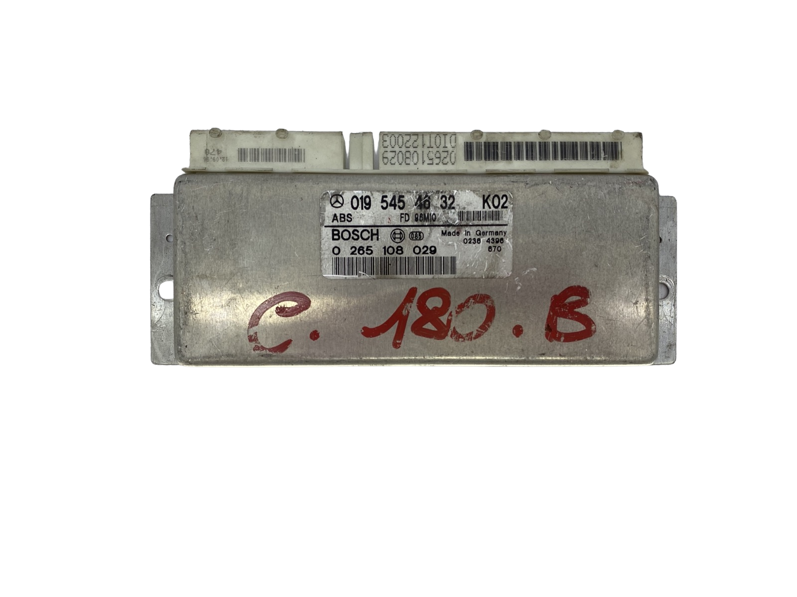Ohjausyksikkö 0195454632 K02 0265108029 Mercedes Bosch main product photo