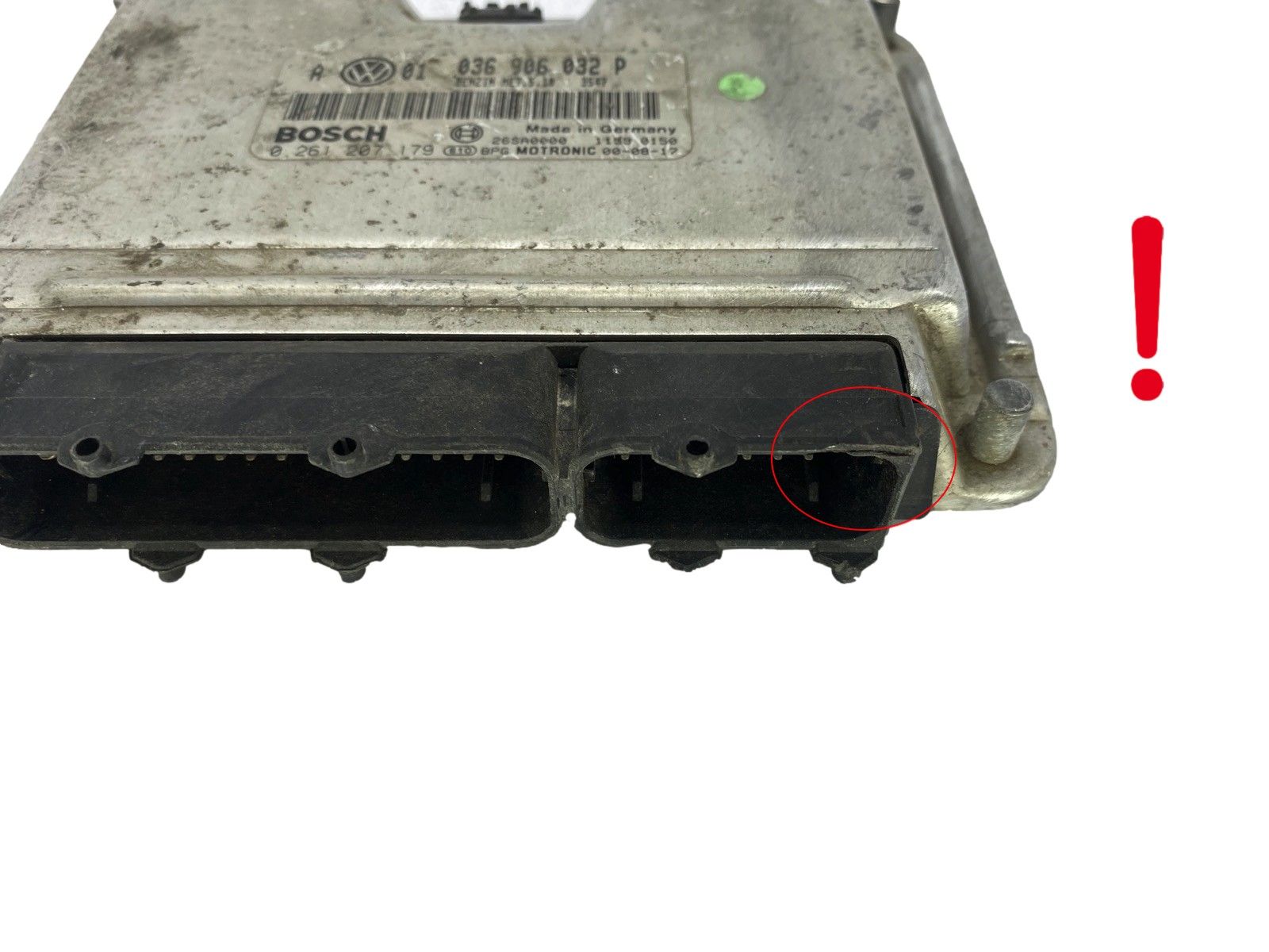 Ohjausyksikkö VW 036906032P 0261207179 Bosch 50505 main product photo