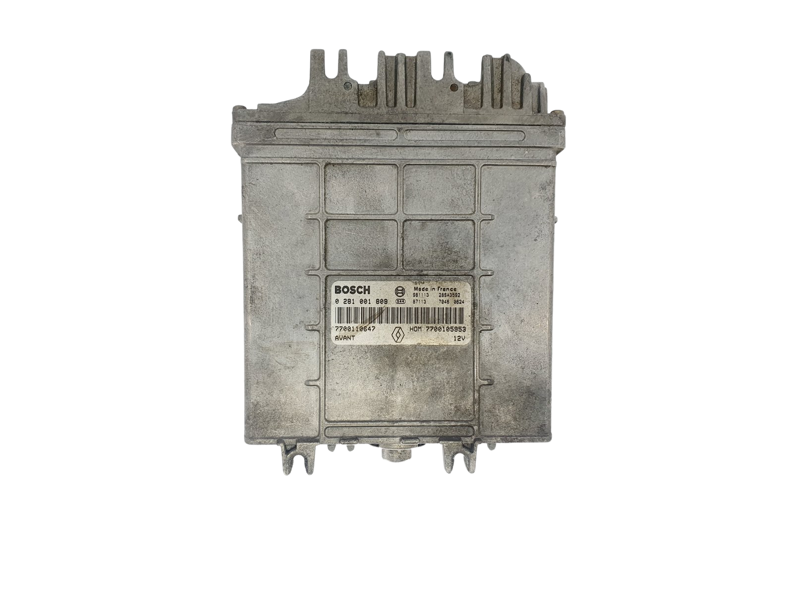 Ohjausyksikkö 0281001809 7700110647 7700105953 Renault Bosch 44857 main product photo