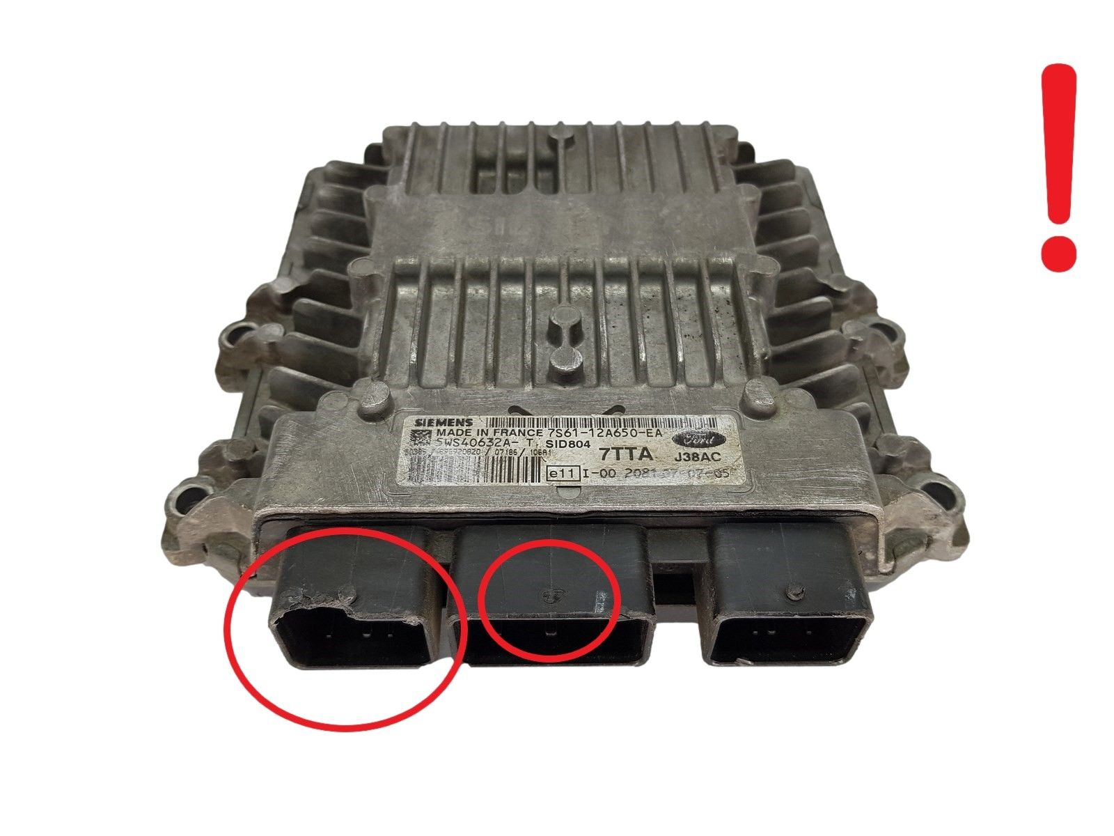 Ohjausyksikkö 7S61-12A650-EA 5WS40632A-T SID 804 7TTA Ford Siemens 18688 main product photo
