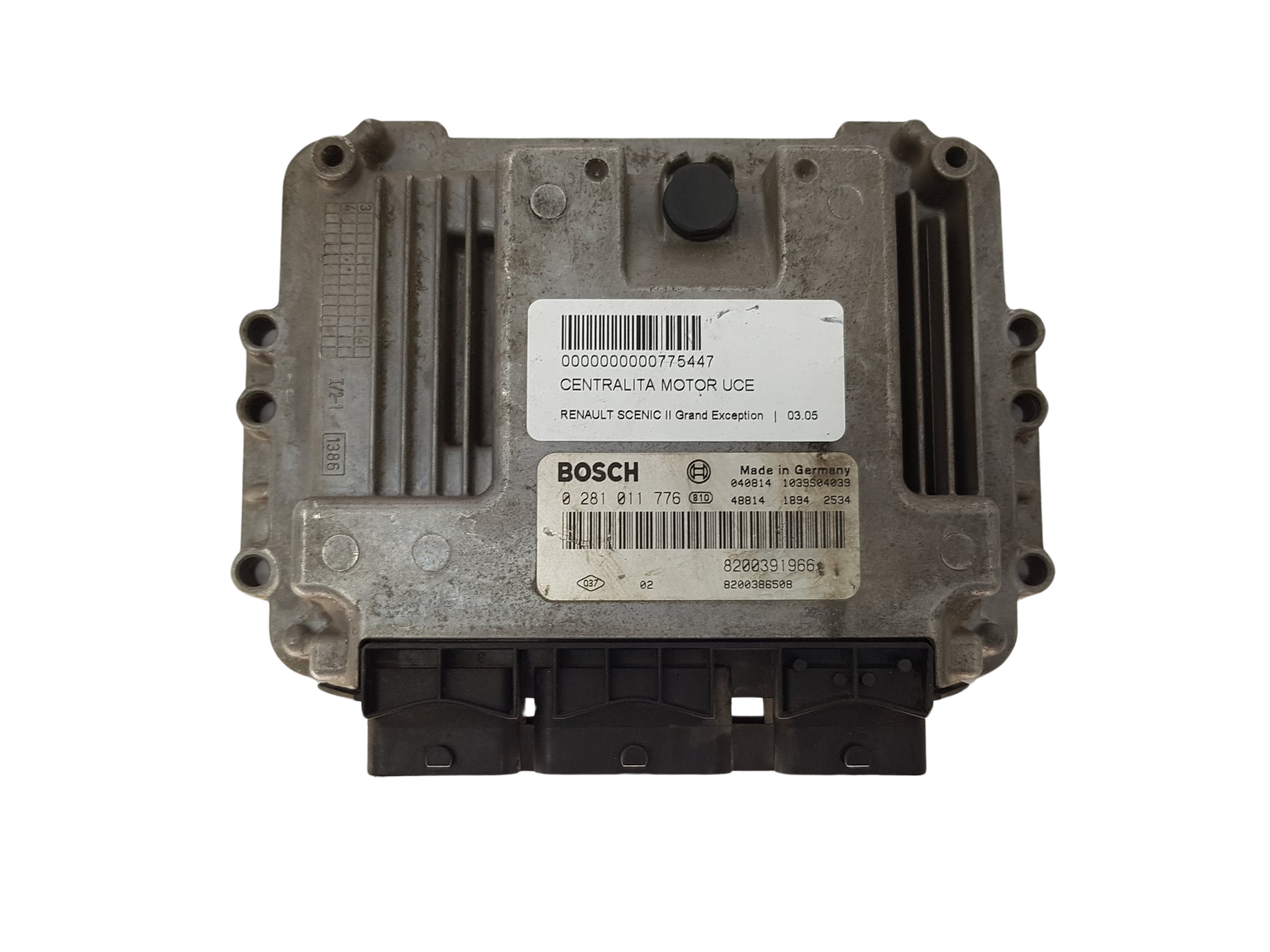 Ohjausyksikkö 0281011776 8200391966 8200386508 Renault Bosch 3753 main product photo