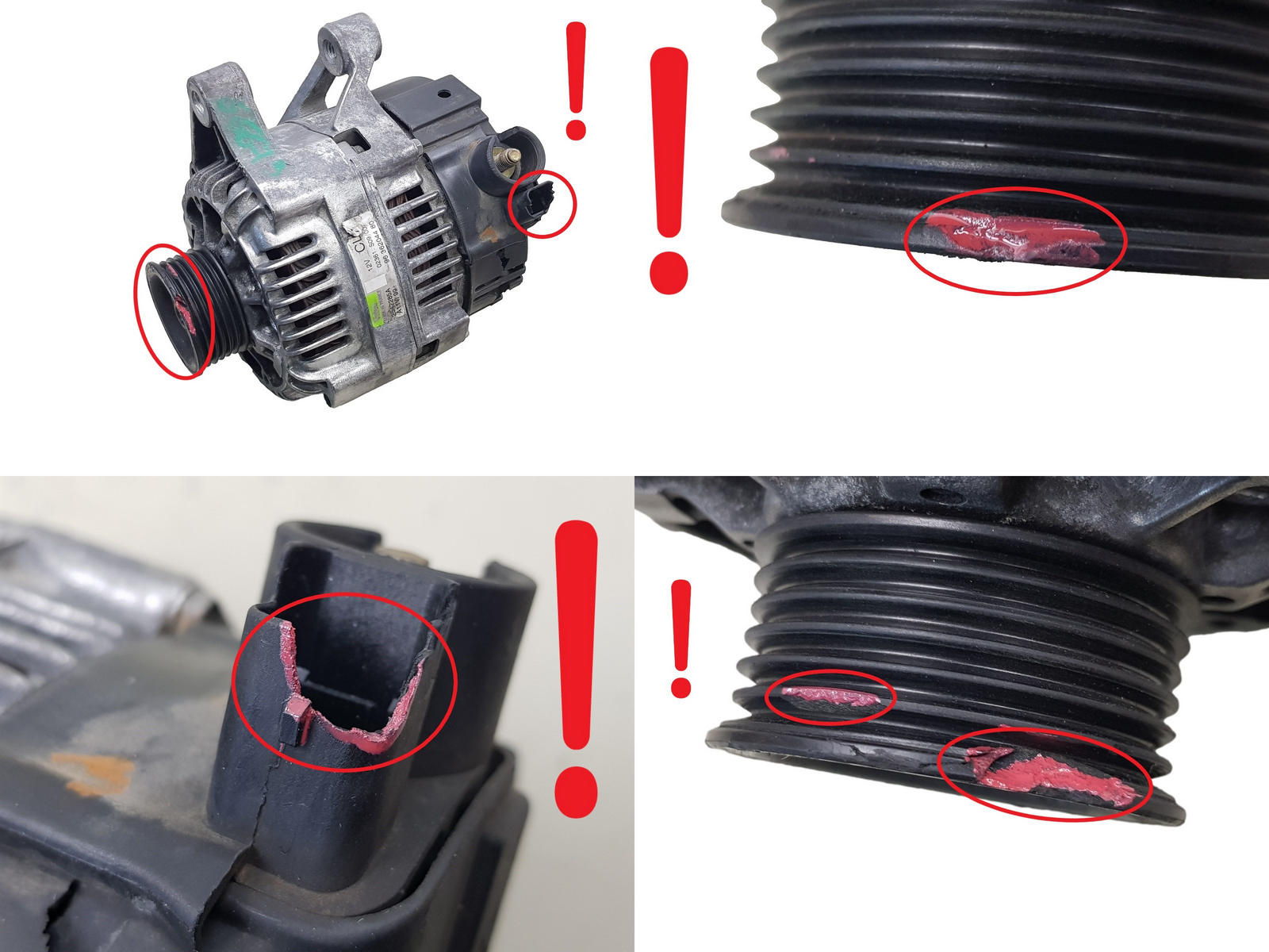 Laturi 5705KX 9636204480 Valeo 2542285A Citroen Peugeot main product photo