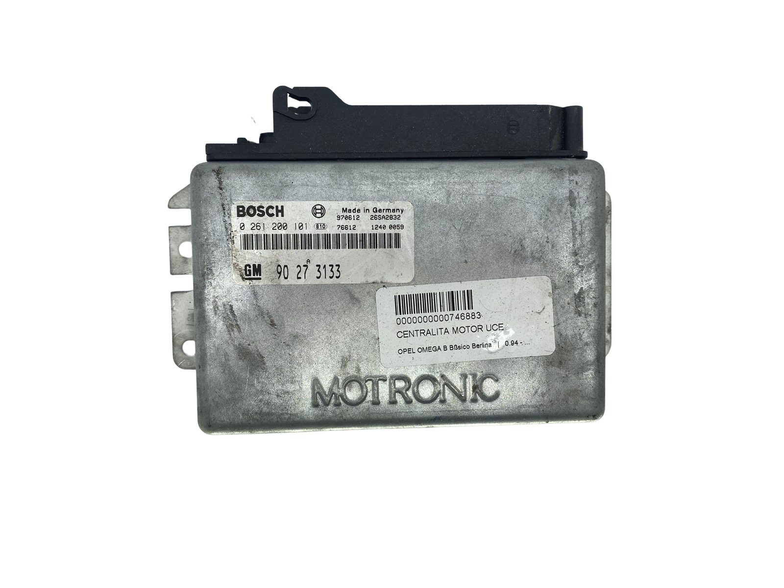 Ohjausyksikkö 0261200101 90273133 Opel Bosch GM main product photo