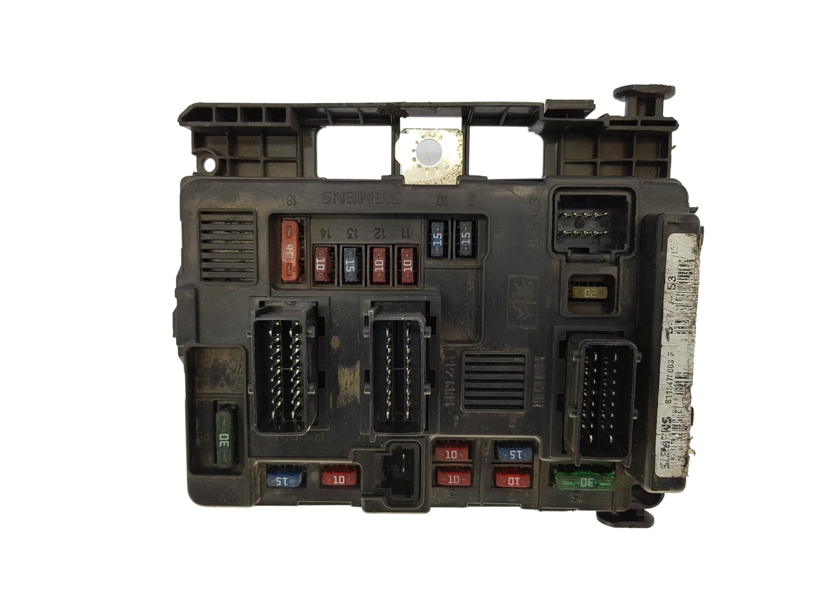 Ohjausyksikkö BSM-B3 9643498880 S118470003F PSA Siemens 1198 main product photo