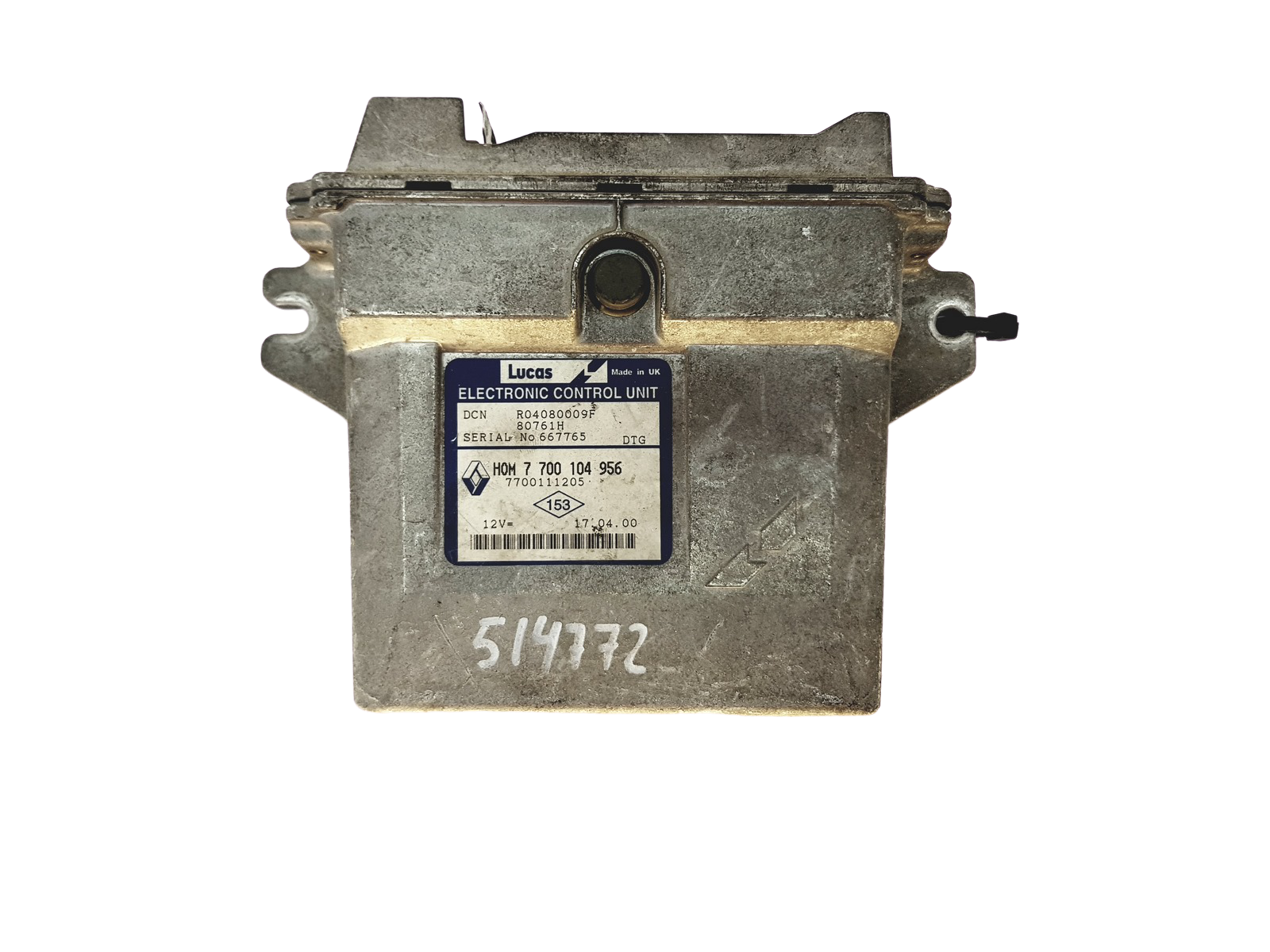 Ohjausyksikkö 7700104956 7700111205 R04080009F Renault 24587 main product photo
