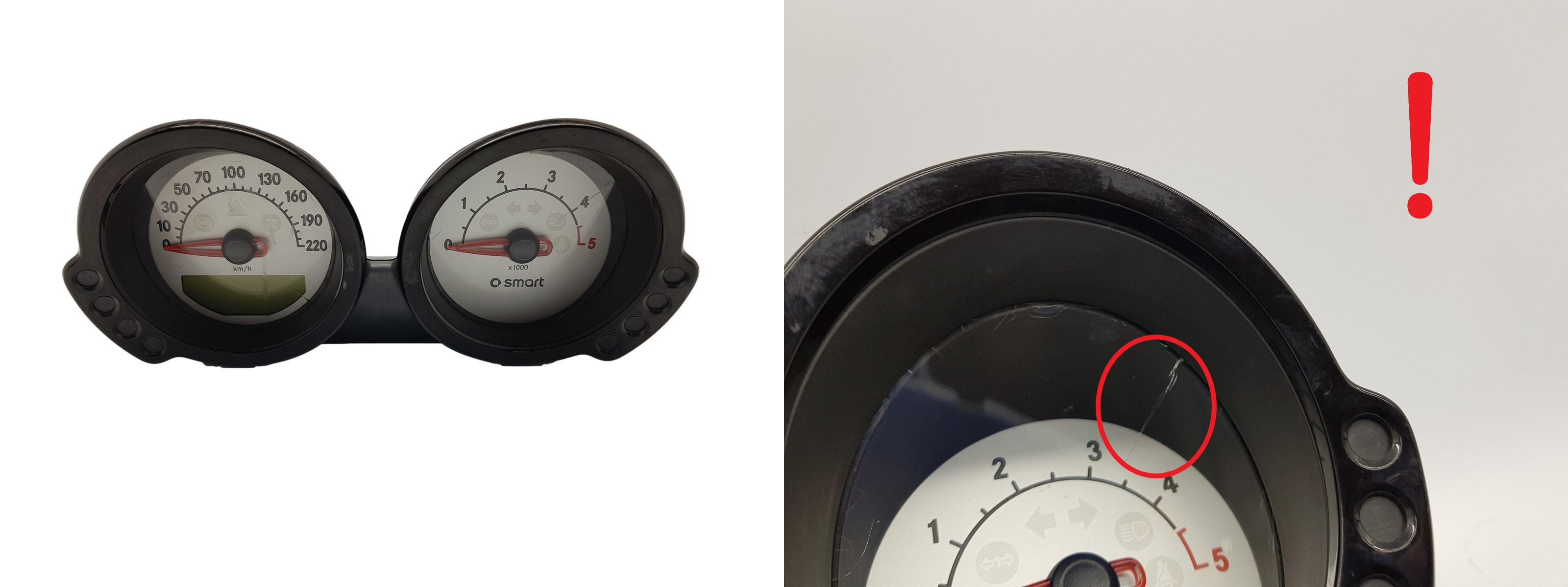 Kierroslukumittari Smart Forfour A4545404511 2244 main product photo