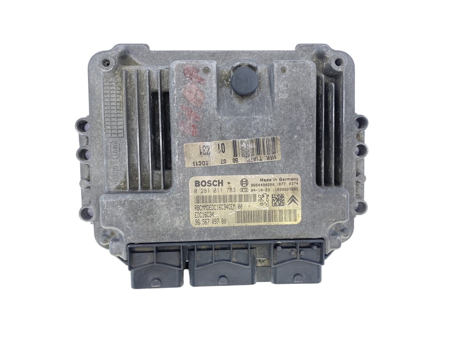 Ohjausyksikkö 0281011783 9656709780 9654490280 PSA Bosch 58205 main product photo
