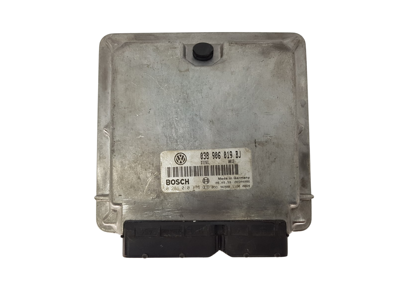Ohjausyksikkö 038906019BJ 0281010176 28SA4086 VW Bosch 3586 main product photo