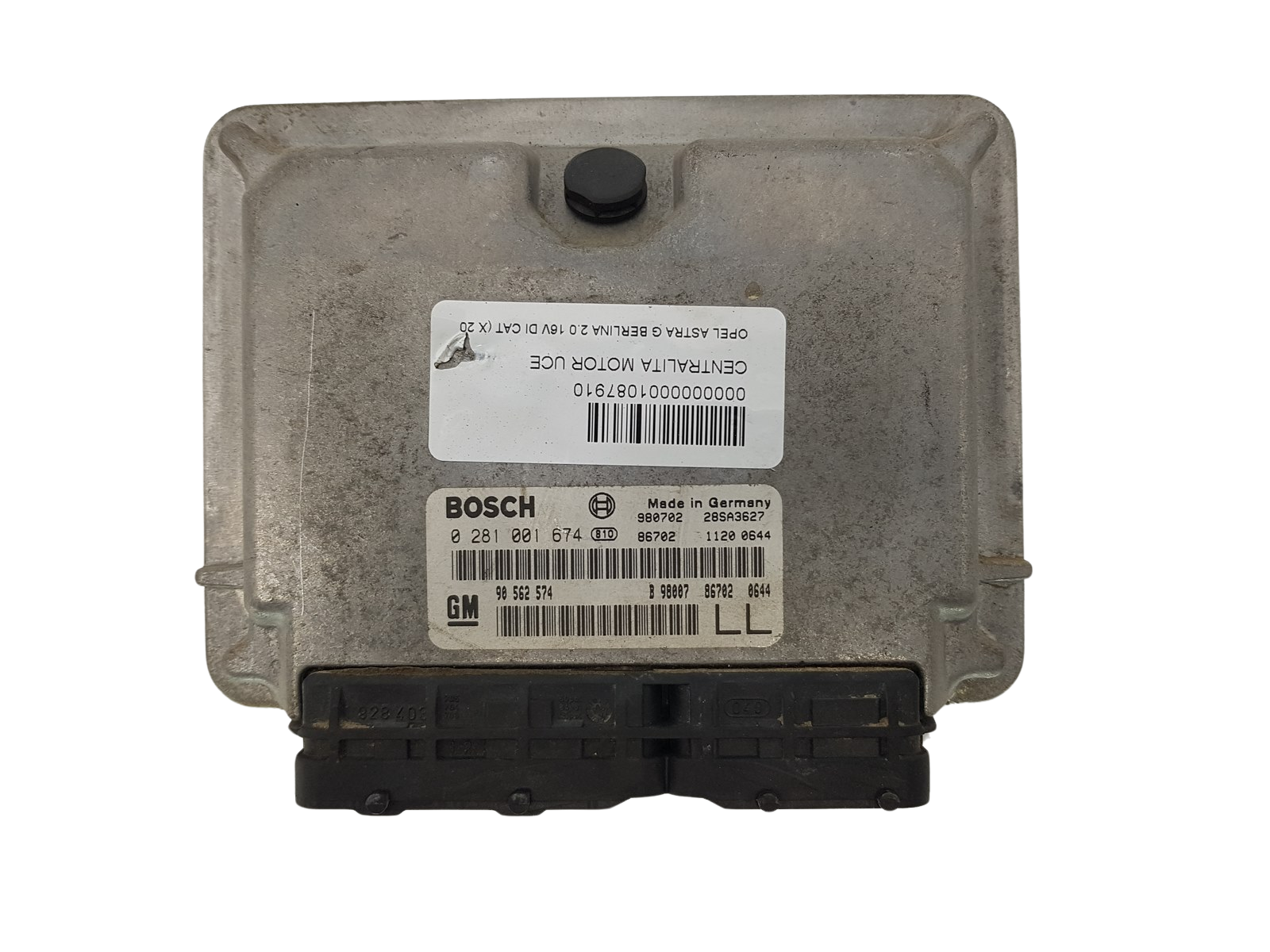 Ohjausyksikkö 90562574 0281001674 Opel Bosch GM 2910 main product photo