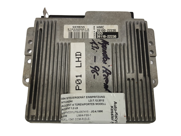 Ohjausyksikkö Hyundai K103300001K 39100-22230 Siemens 22594 main product photo