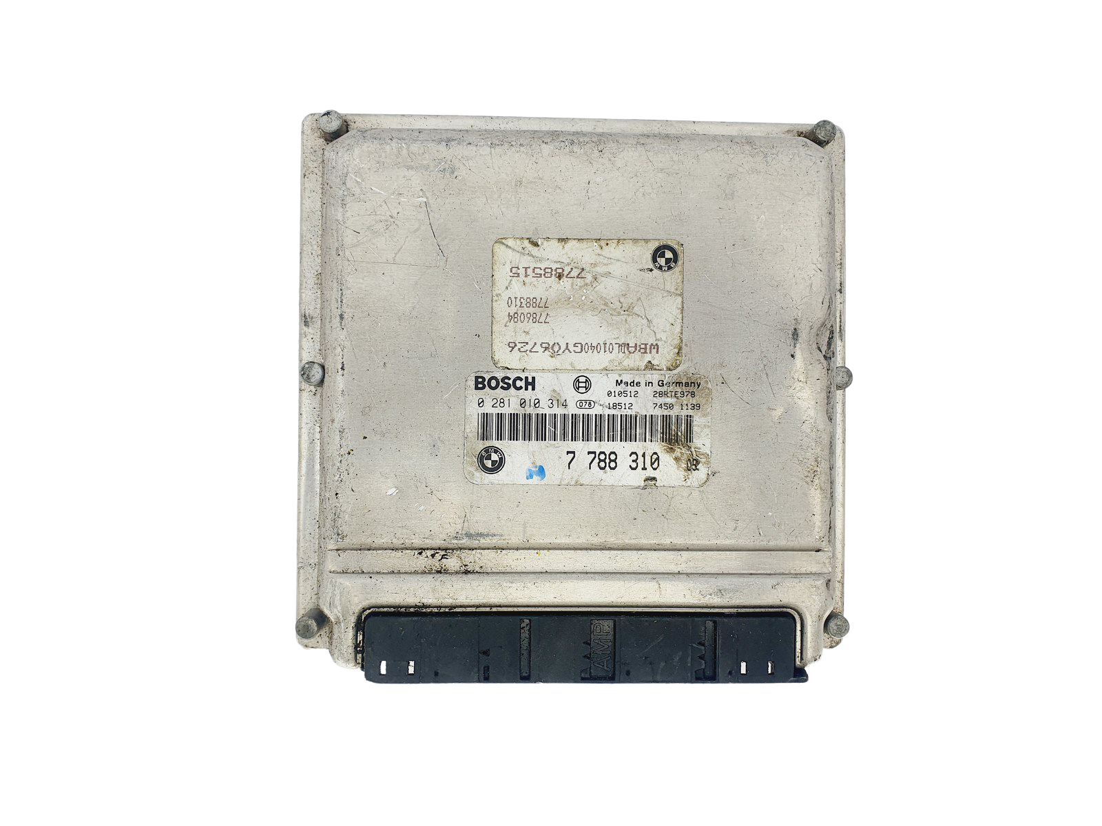 Moottorin Ohjausyksikkö BMW 7788310 0281010314 Bosch 44999 main product photo