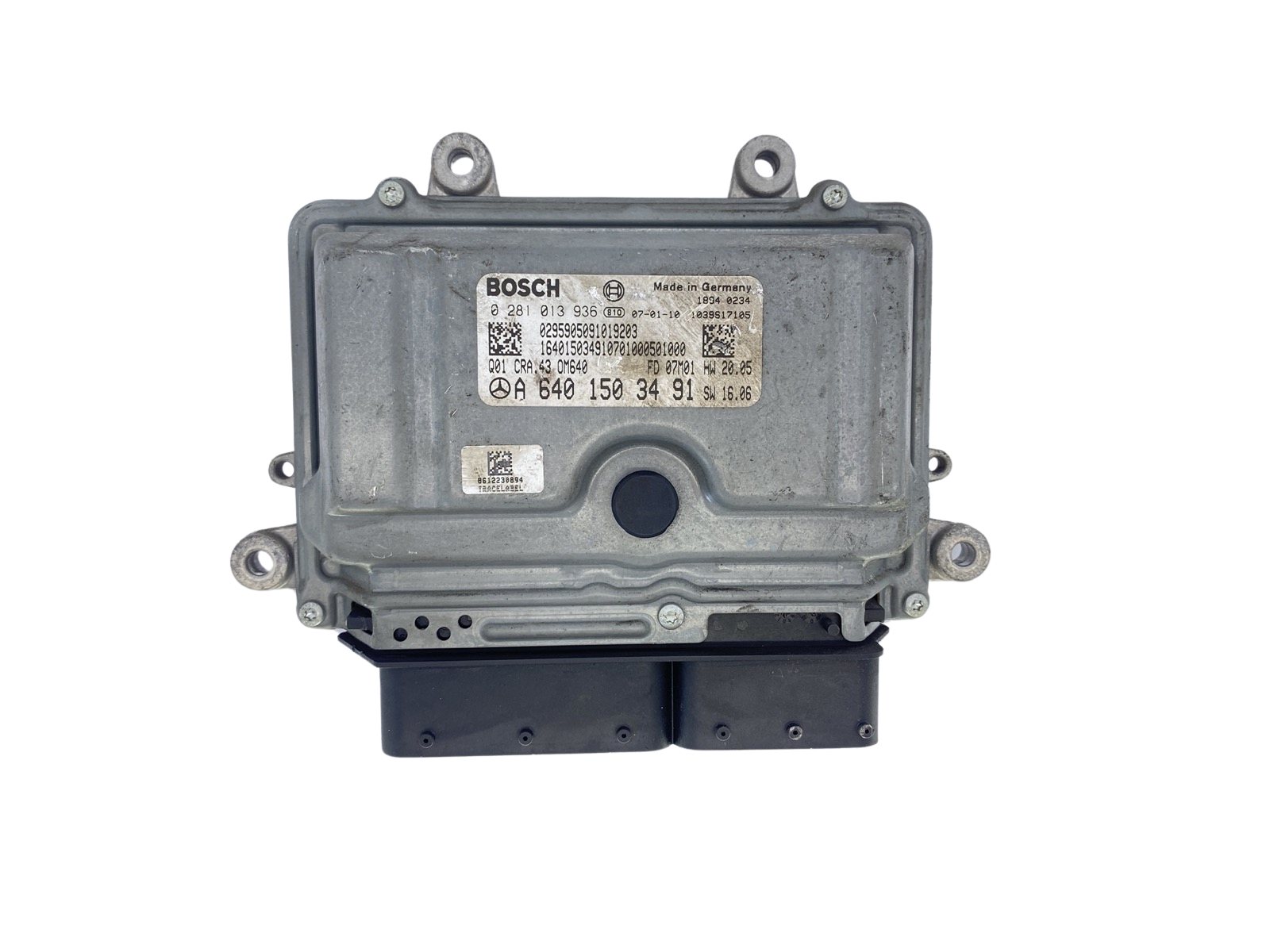 Ohjausyksikkö A6401503491 0281013936 Mercedes Bosch 60813 main product photo