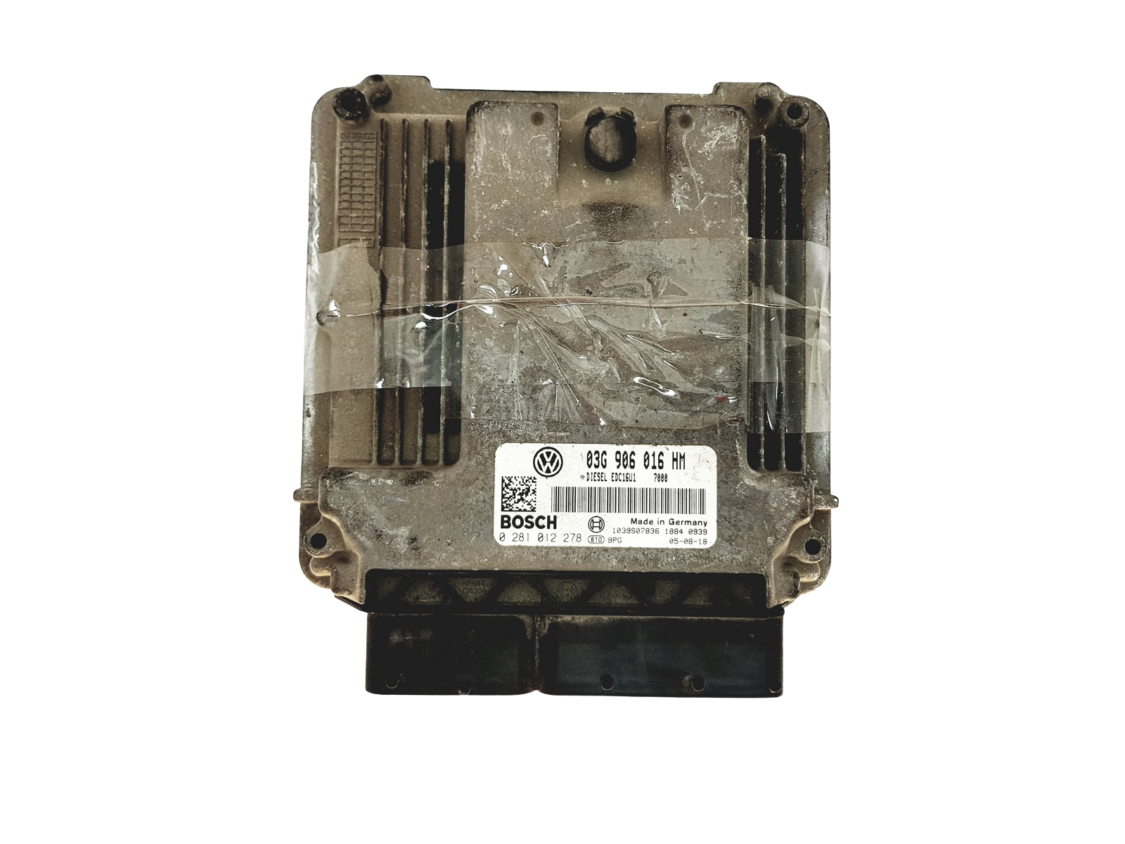 Ohjausyksikkö 03G906016HM 0281012278 VW Seat Bosch main product photo