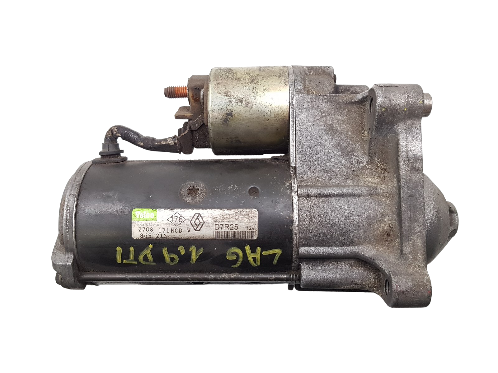 Moottorin Käynnistin Renault 7700865213 D7R25 1.9 Valeo main product photo