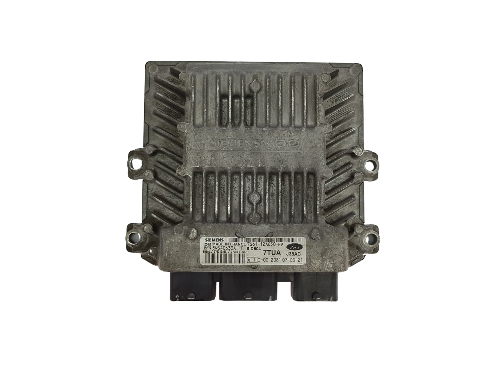 Ohjausyksikkö 7S61-12A650-FA 5WS40633A-T 7TUA Ford Siemens 18780 main product photo