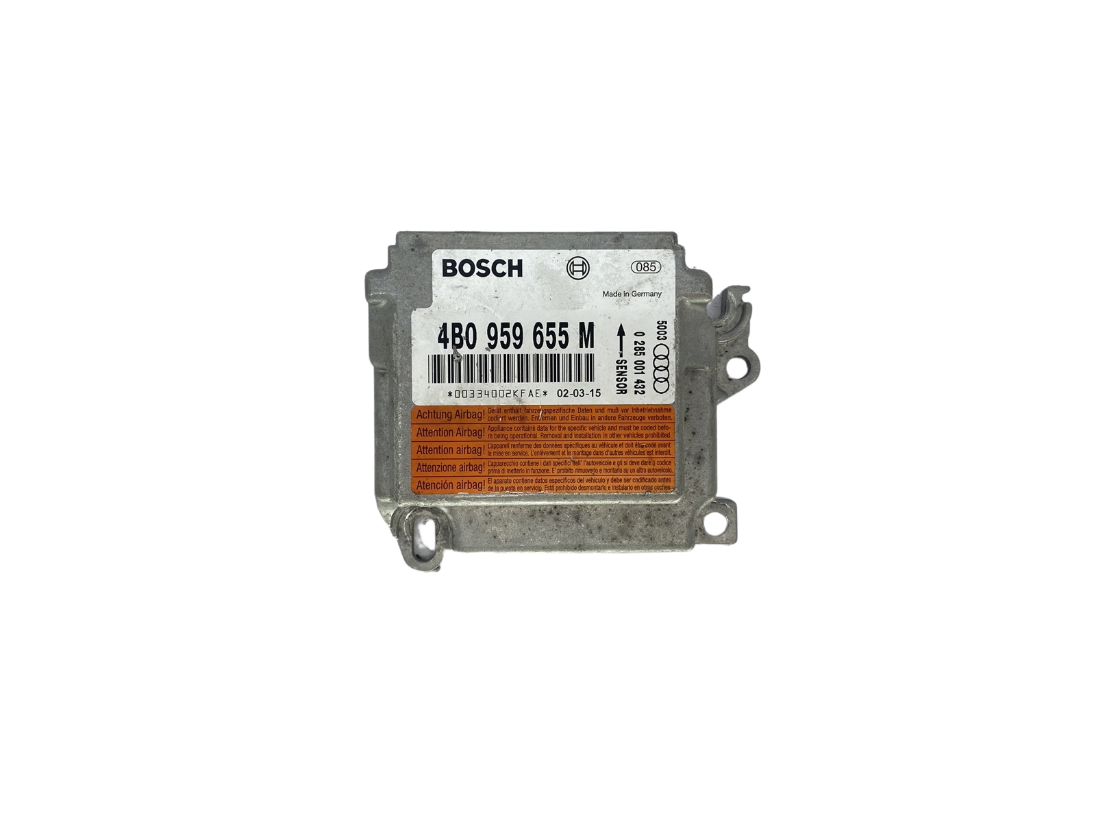 Ohjausyksikön moduuli 4B0959655M 0285001432 Audi Bosch 58592 main product photo