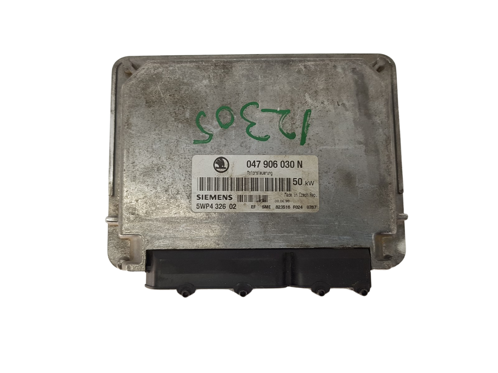 Ohjausyksikkö 047906030N 5WP4326 02 Skoda Siemens 3733 main product photo