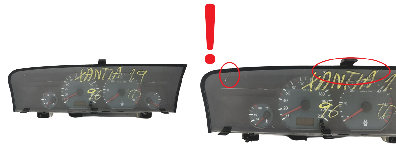 Nopeusmittari Citroen Xantia 21624319-5 Sagem 54905 main product photo