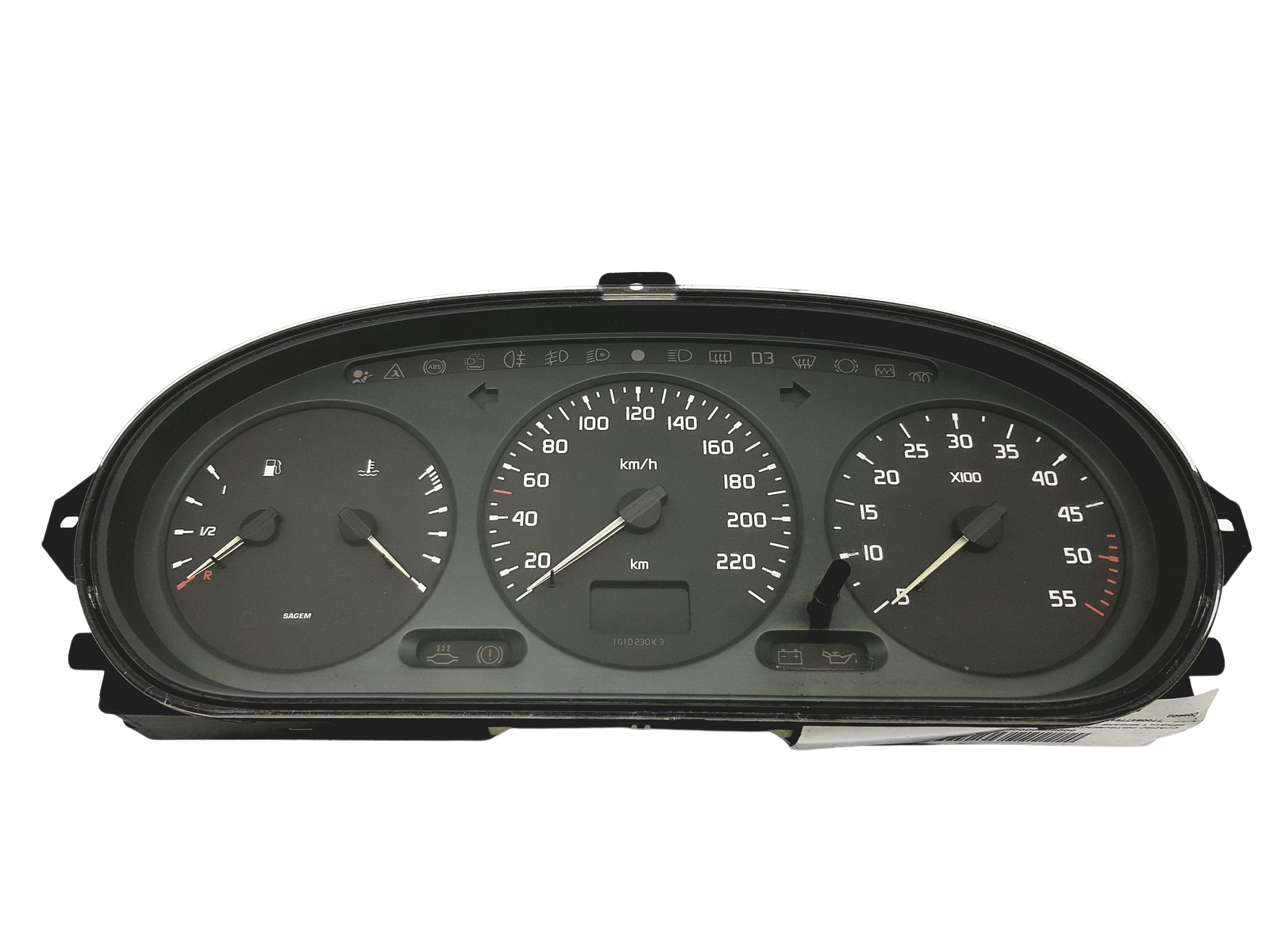 Nopeusmittari Renault Megane 1 Scenic 1 7700847784 D 50476 main product photo