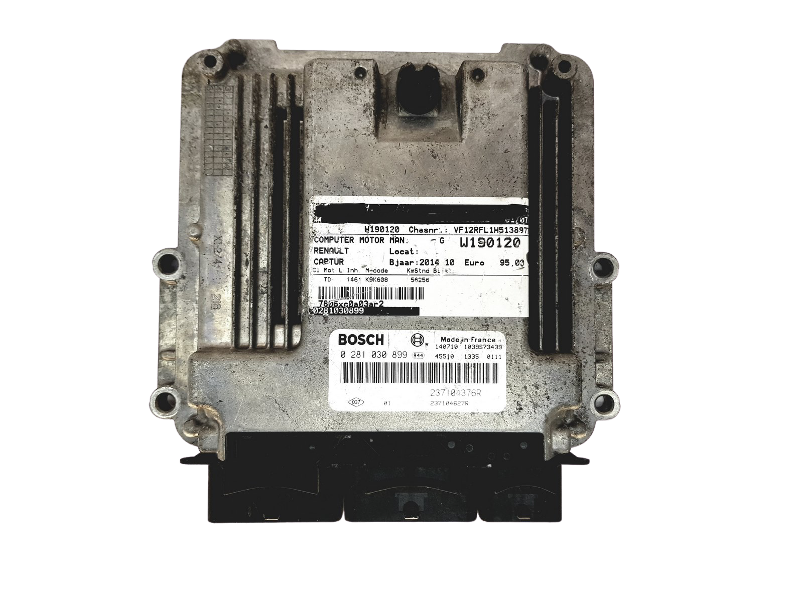 Ohjausyksikkö 237104627R 237104376R 0281030899 Renault Bosch 29878 main product photo