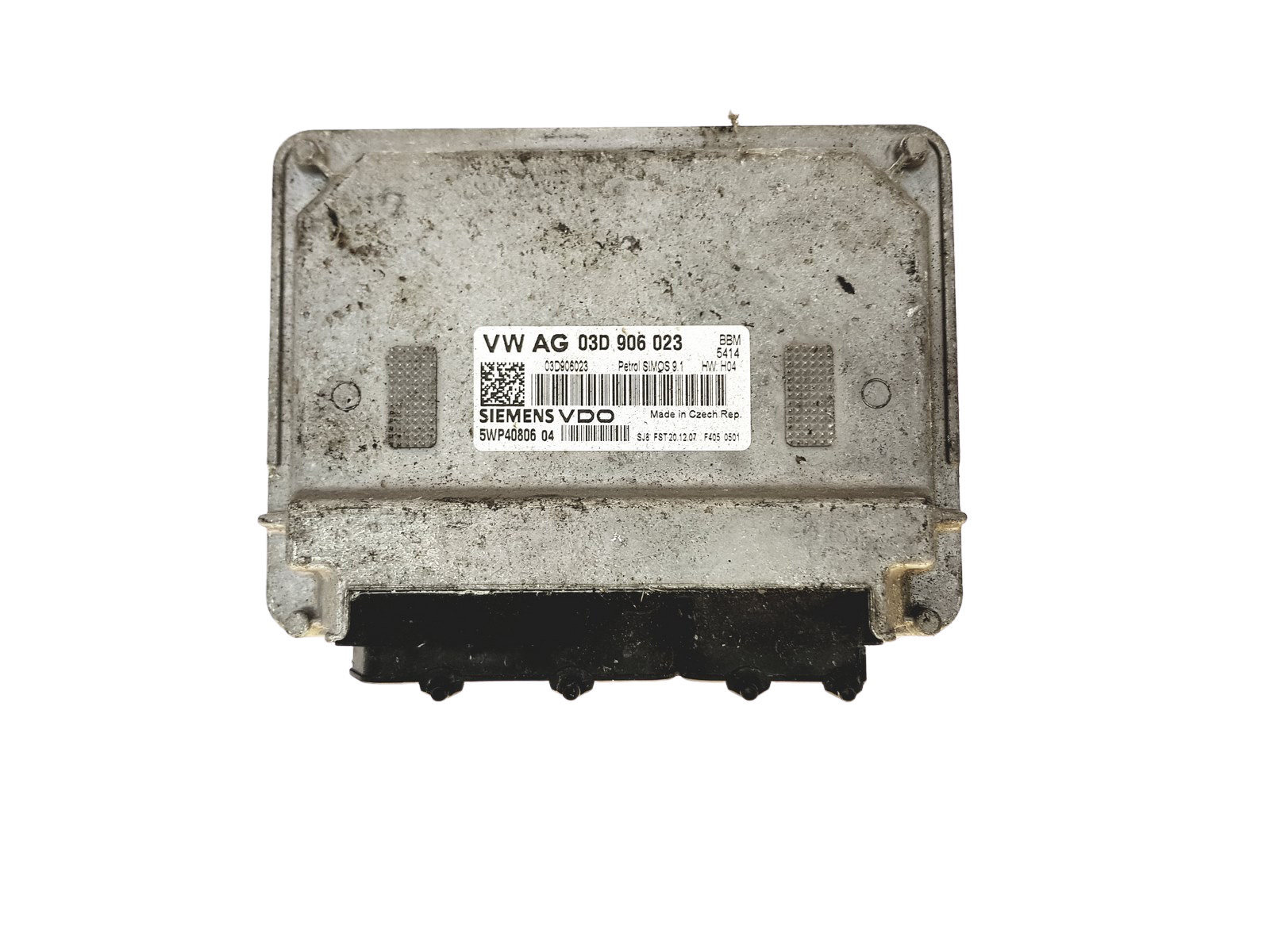 Ohjausyksikkö 03D906023 5WP40806 04 VW SEAT SKODA Siemens 28281 main product photo