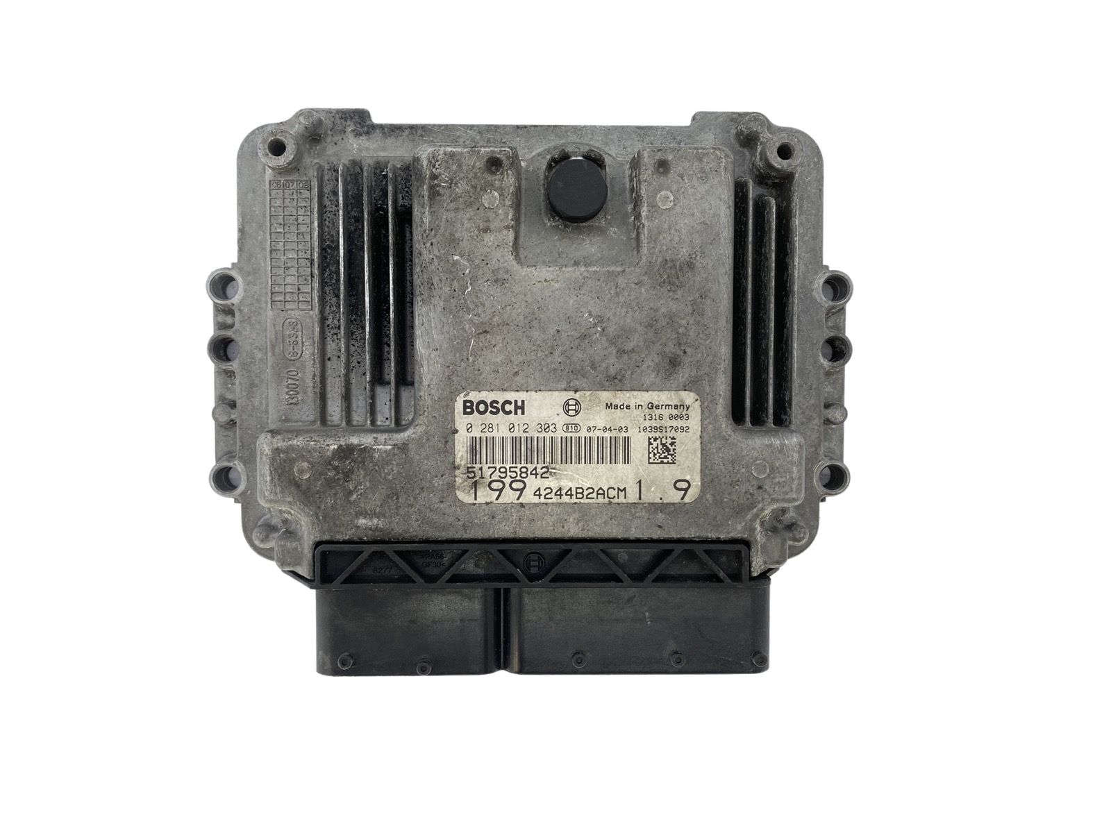 Ohjausyksikkö 51795842 0281012303 4244B2ACM Fiat Bosch 53192 main product photo