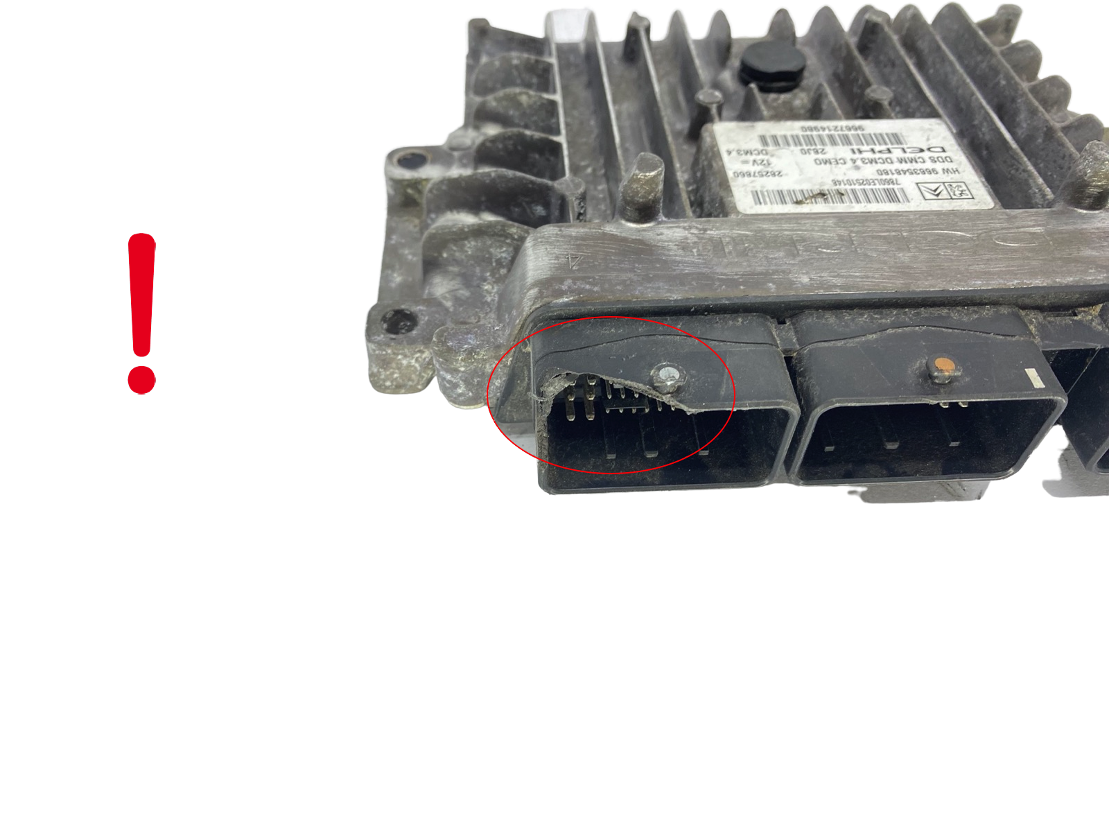 Ohjausyksikkö 9667214980 9663548180 28257860 PSA Delphi main product photo