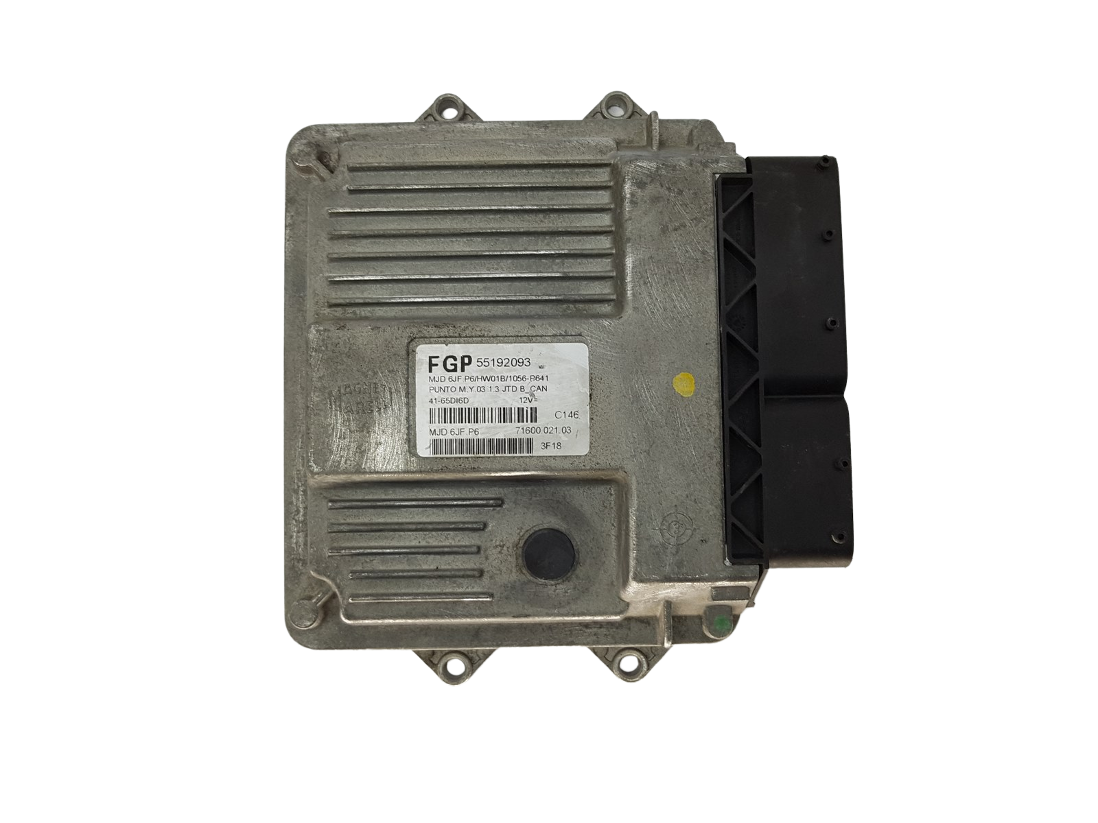 Ohjausyksikkö MJD6JF.P6 55192093 71600.021.03 Fiat Magneti Marelli 16716 main product photo