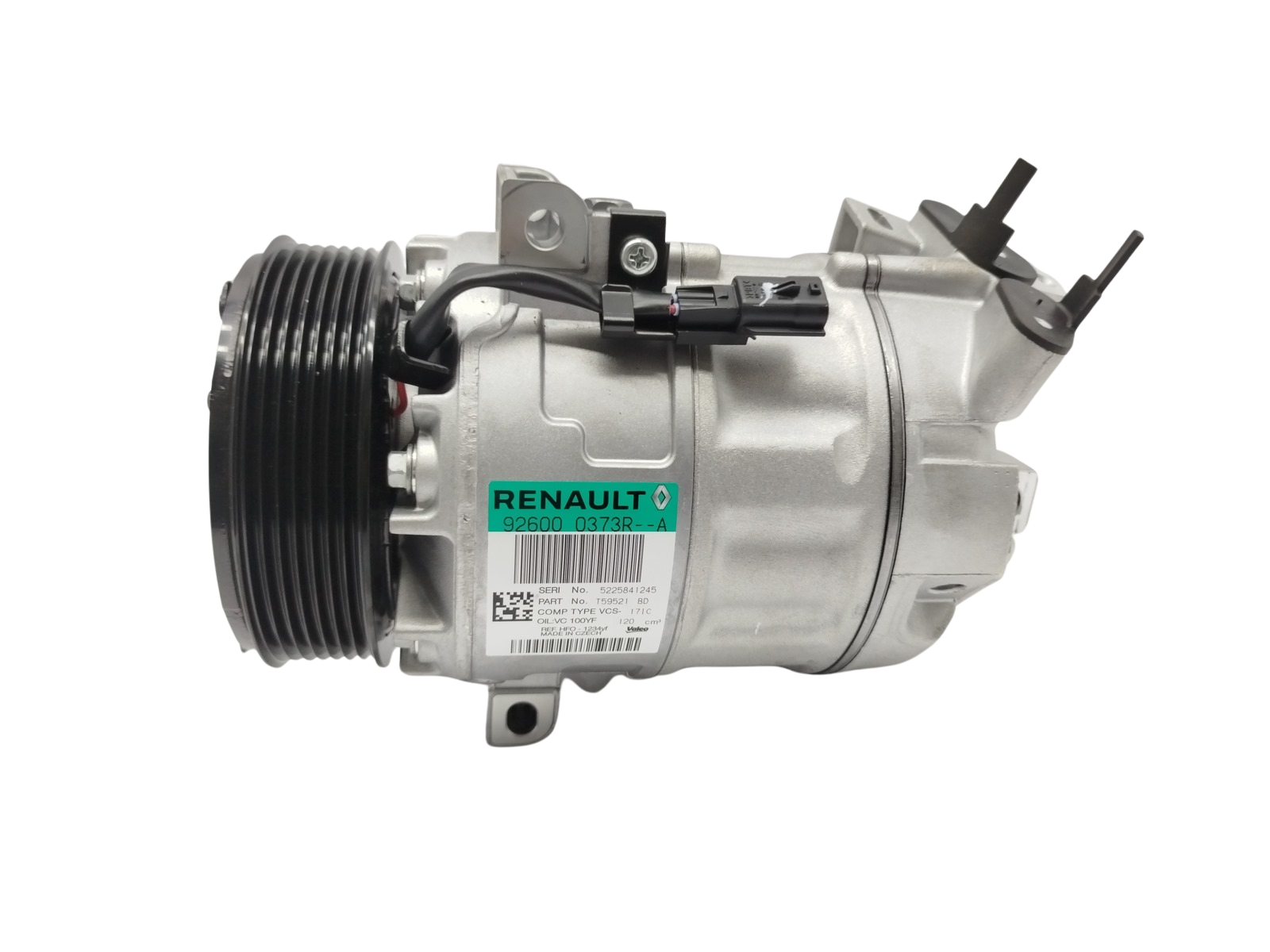Ilmastoinnin Kompressori Uusi Alkuperäinen Renault 926000373R Valeo main product photo