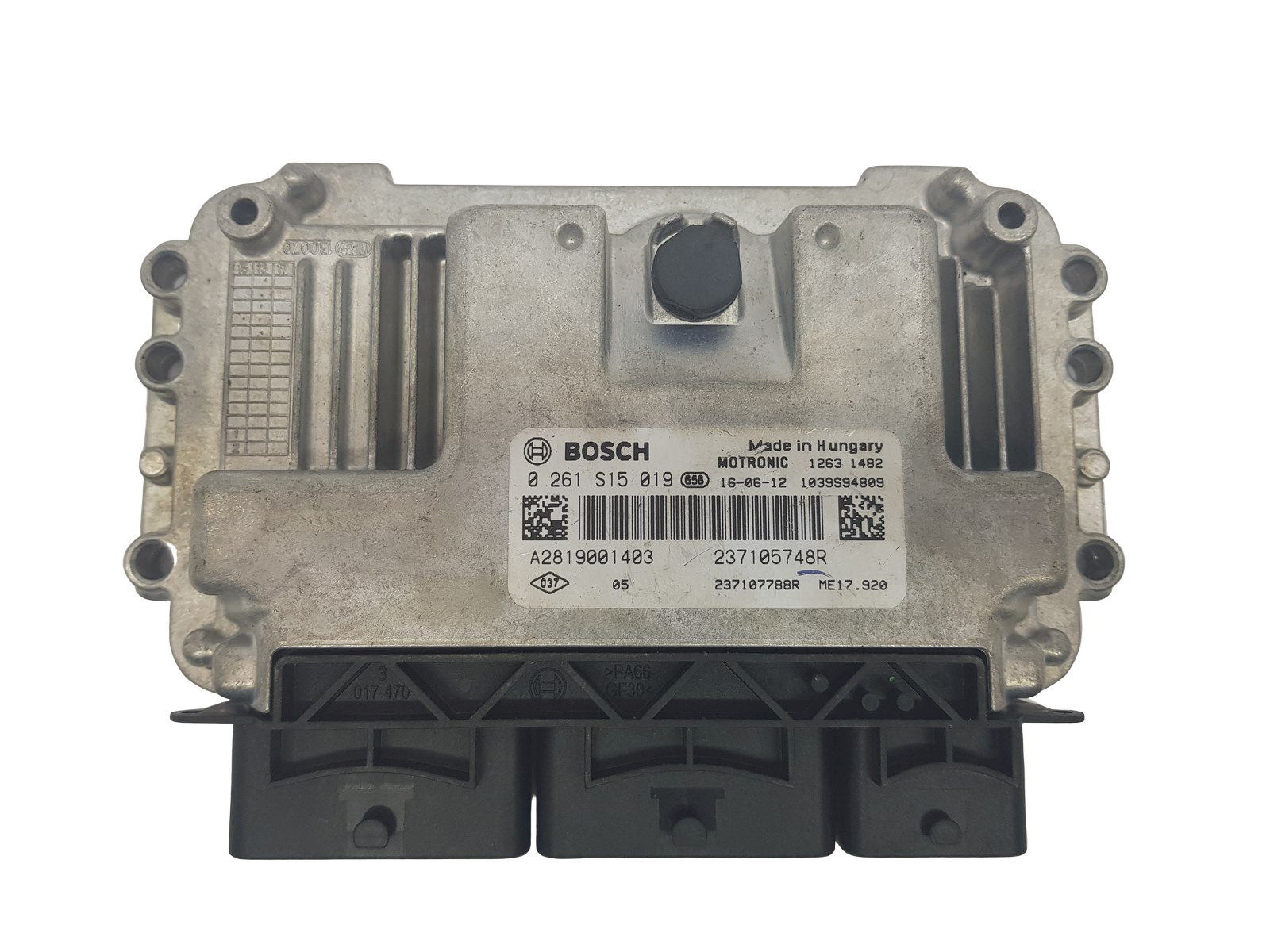Ohjausyksikkö Smart Renault A2819001403 237105748R Bosch main product photo
