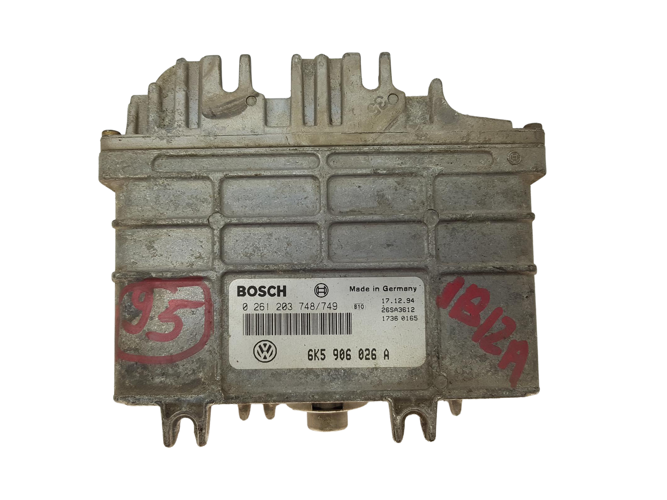 Ohjausyksikkö 6K5906026A 0261203748/749 Seat VW Bosch 13672 main product photo