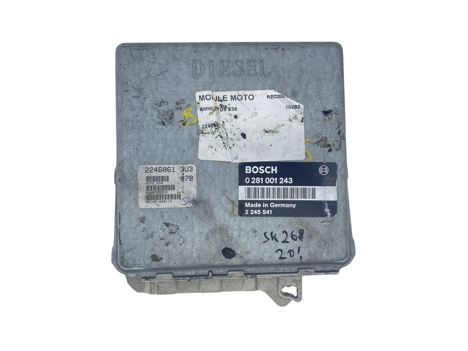 Ohjausyksikkö BMW 2245541 0281001243 2246061 3U3 Bosch 54405 main product photo