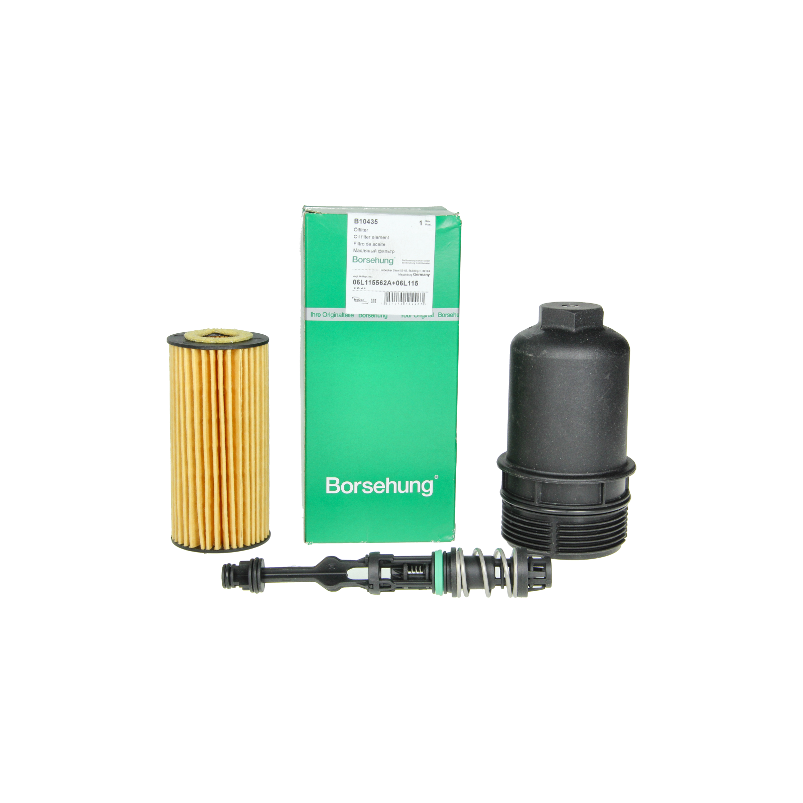 Öljynsuodatin Sarja Tee Audi 06L115562B B10435 Borsehung main product photo