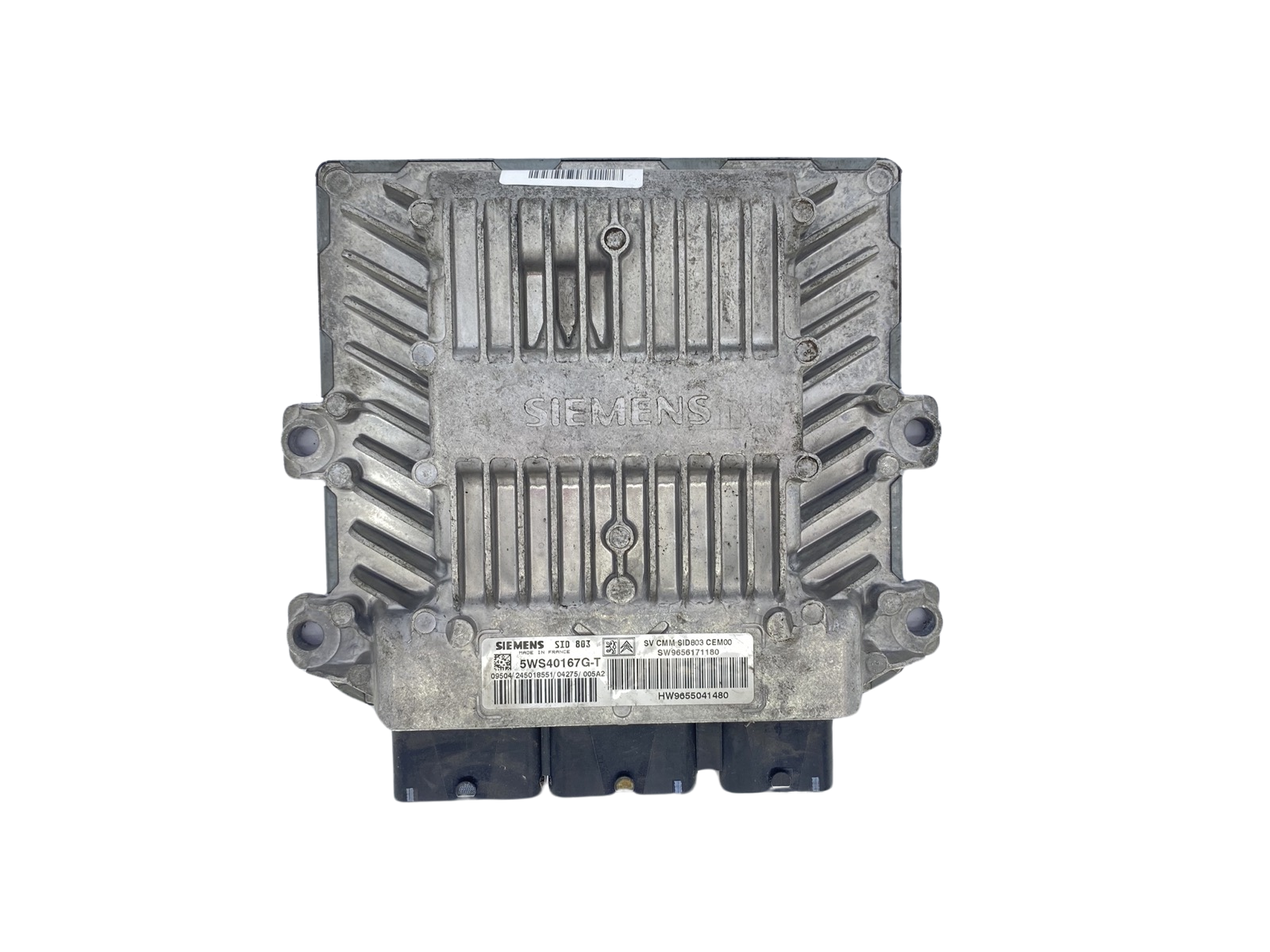 Ohjausyksikkö 5WS40167G-T 9656171180 9655041480 PSA Siemens 59752 main product photo