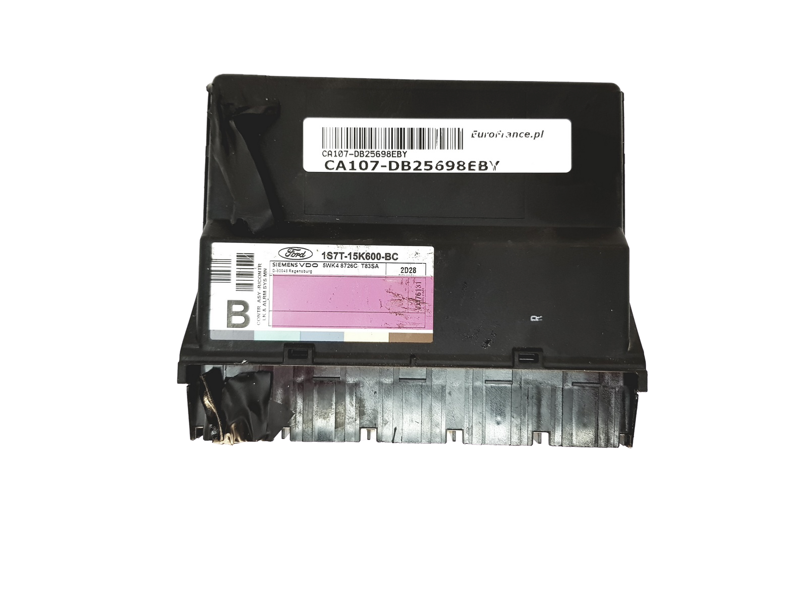 Ohjausyksikkö 1S7T-15K600-BC 5WK48726C T83SA Ford Siemens main product photo