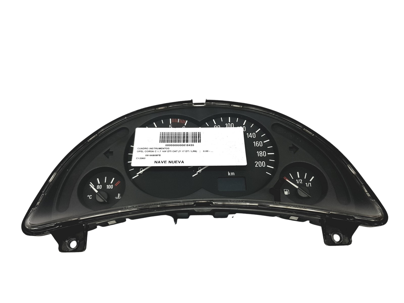 Kierroslukumittari Opel Corsa C 09166808FB 110008988003 54441 main product photo