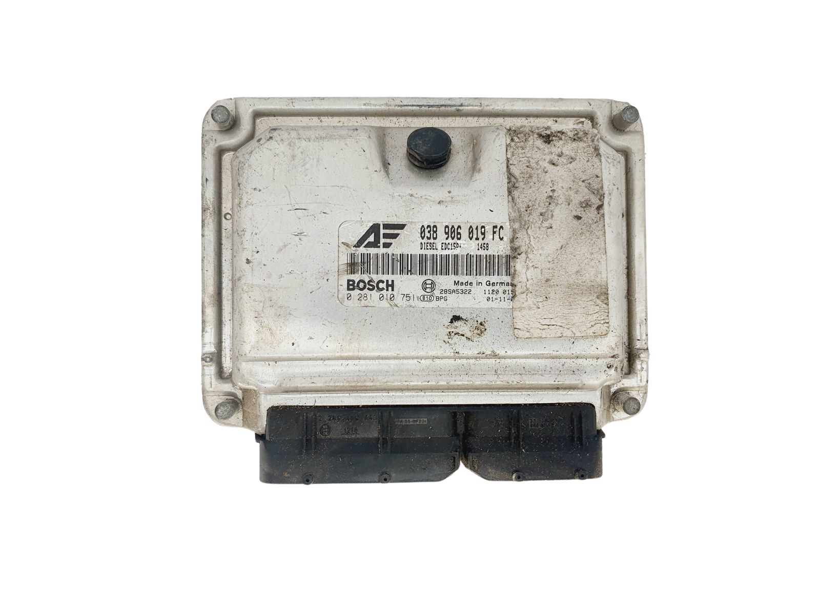 Ohjausyksikkö 038906019FC 0281010751 VW Seat Bosch 45667 main product photo