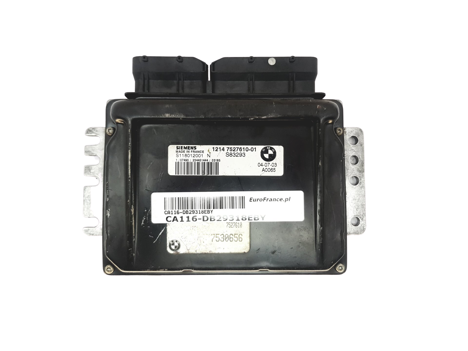 Ohjausyksikkö Mini 1214 7527610-01 S118012001N Siemens 29318 main product photo