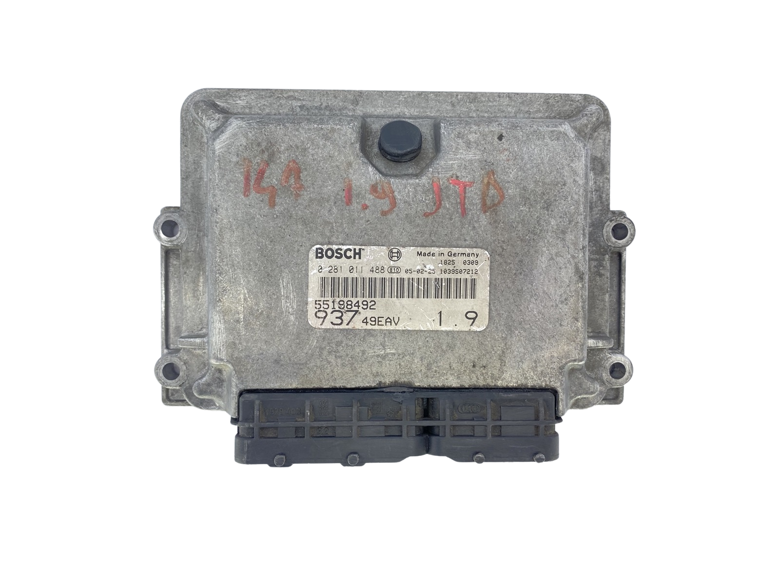 Ohjausyksikkö Alfa Romeo 55198492 0281011488 49EAV Bosch 53924 main product photo
