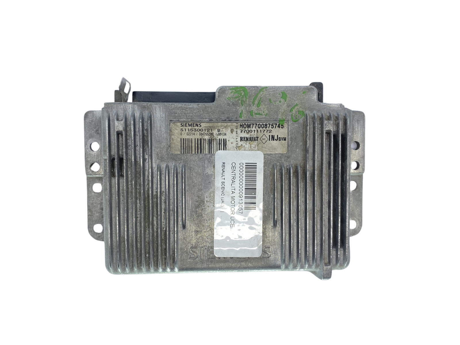 Ohjausyksikkö S115300121B 7700875745 7700111772 Renault Siemens 63056 main product photo