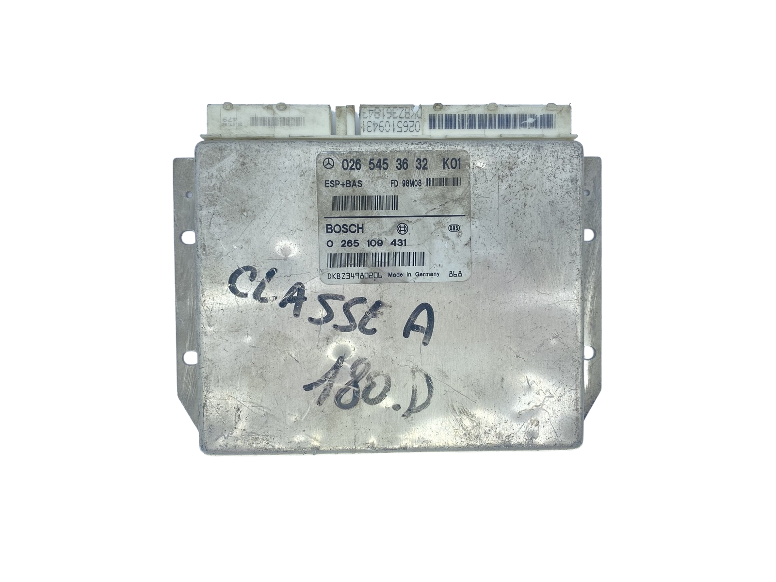Ohjausyksikkö 0265453632K01 0265109431 Mercedes Bosch 55939 main product photo