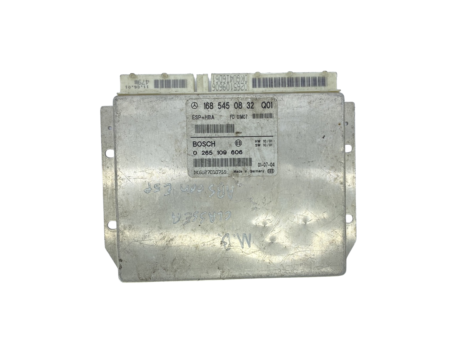 Ohjausyksikkö 1685450832Q01 0265109606 Mercedes Bosch 56936 main product photo