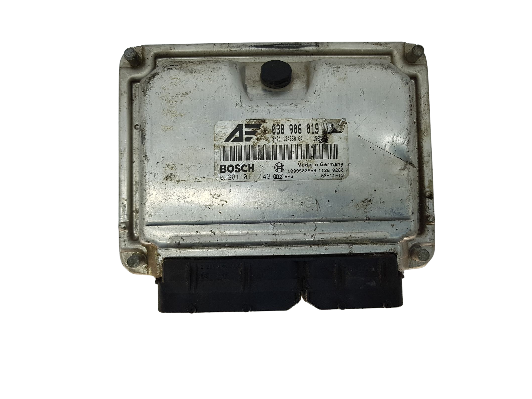 Ohjausyksikkö 038906019LR 0281011143 3M21 12A650 GA Ford Bosch main product photo